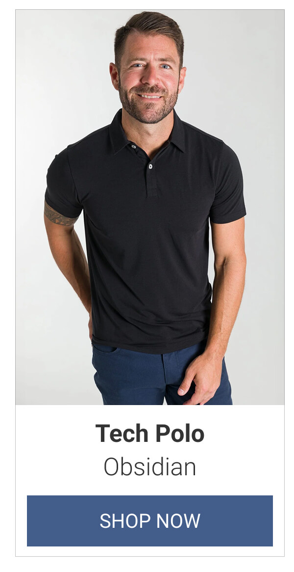 Obsidian Tech Polo