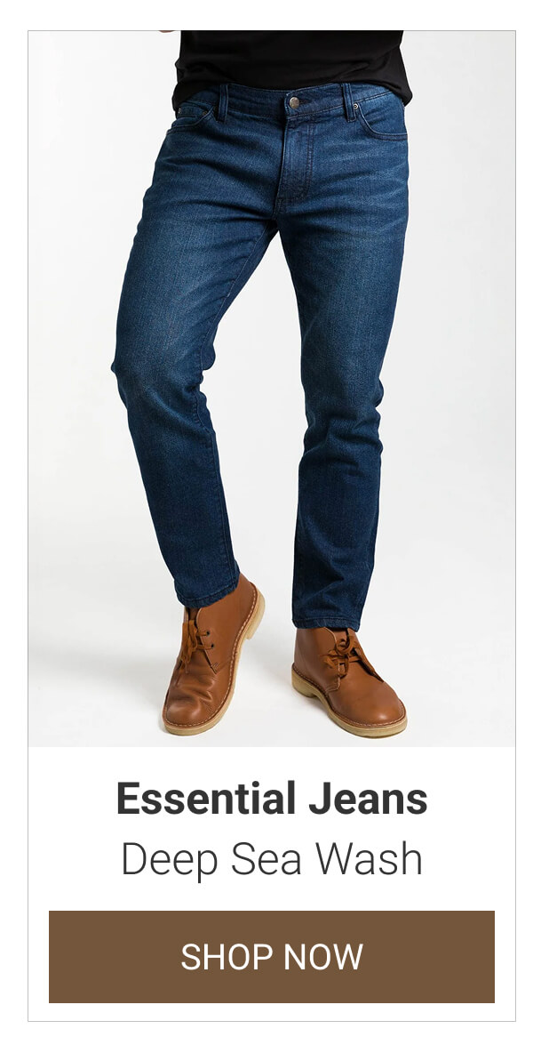 Deep Sea Wash Essential Jeans