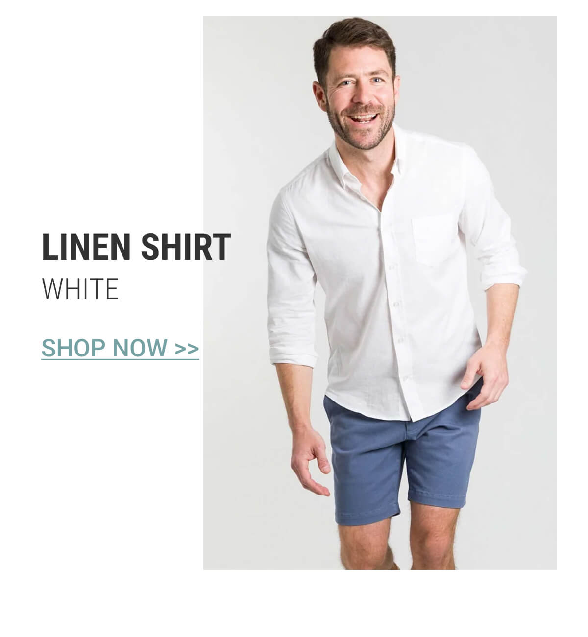 White Linen Shirt