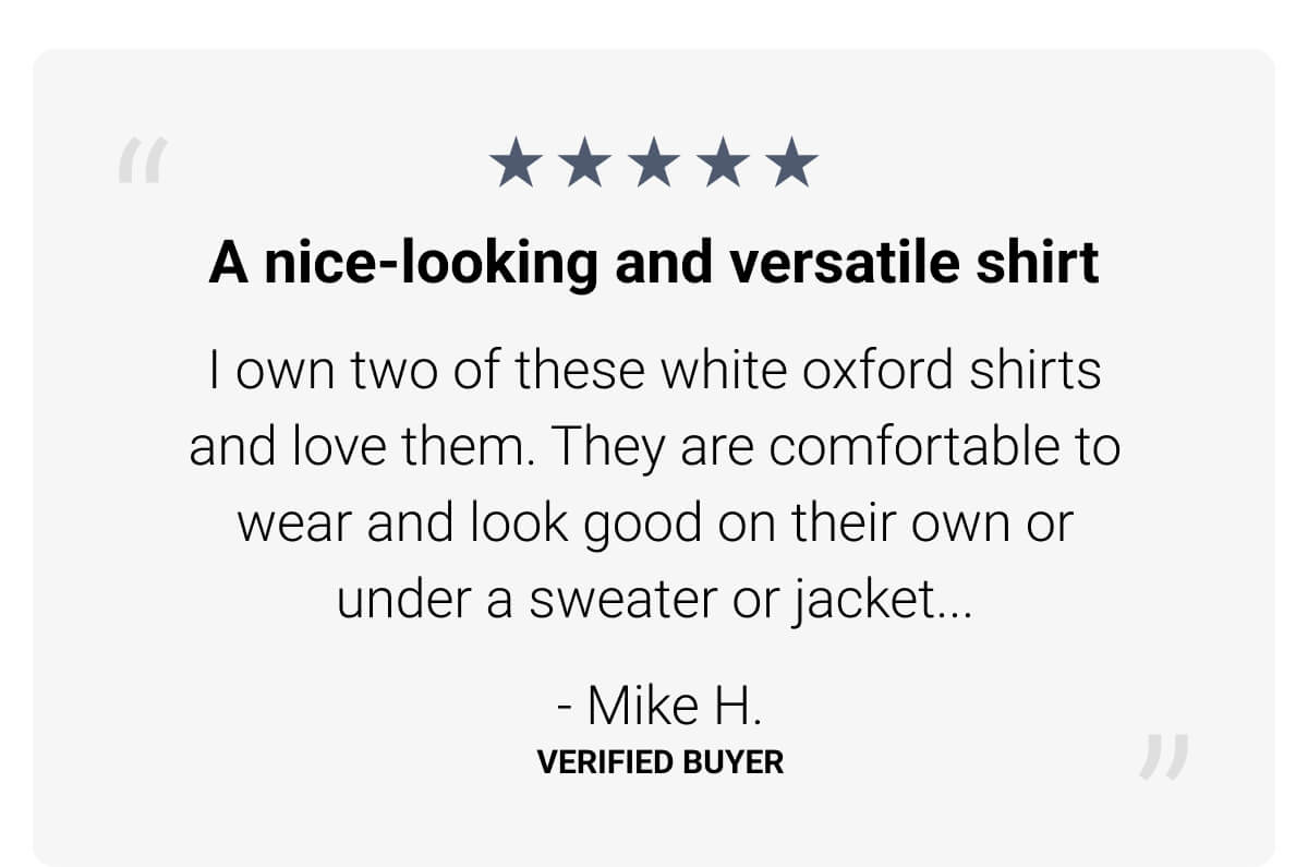 "A nice-looking and versatile shirt"