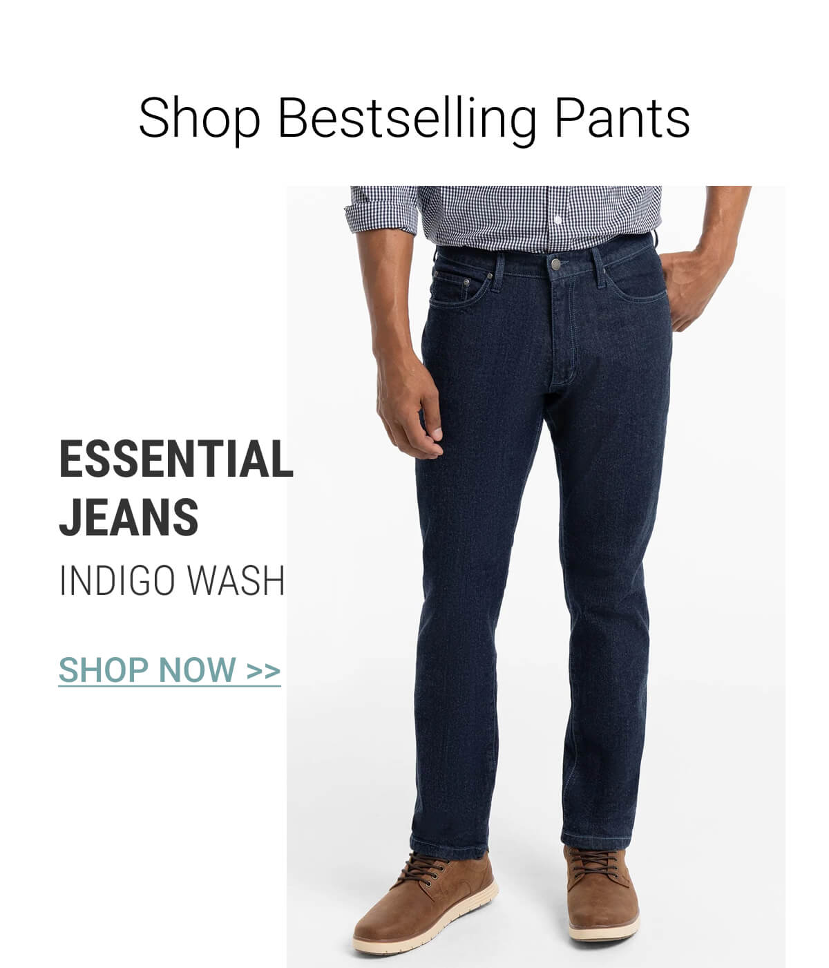 Indigo Wash Essential Jeans