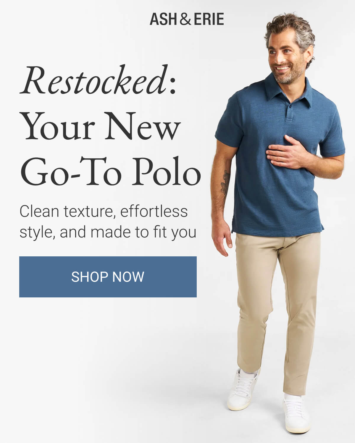 Restocked: Your N ew Go-To Polo