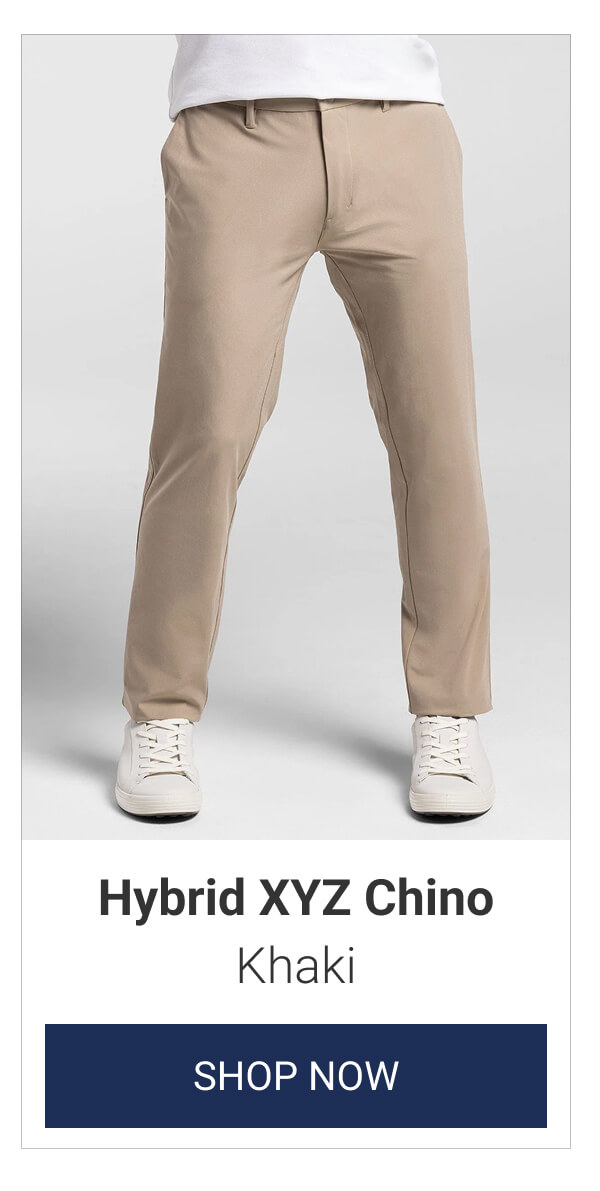 Khaki Hybrid XYZ Chino