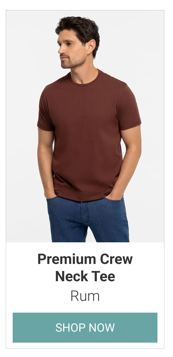 Rum Premium Crew Neck Tee
