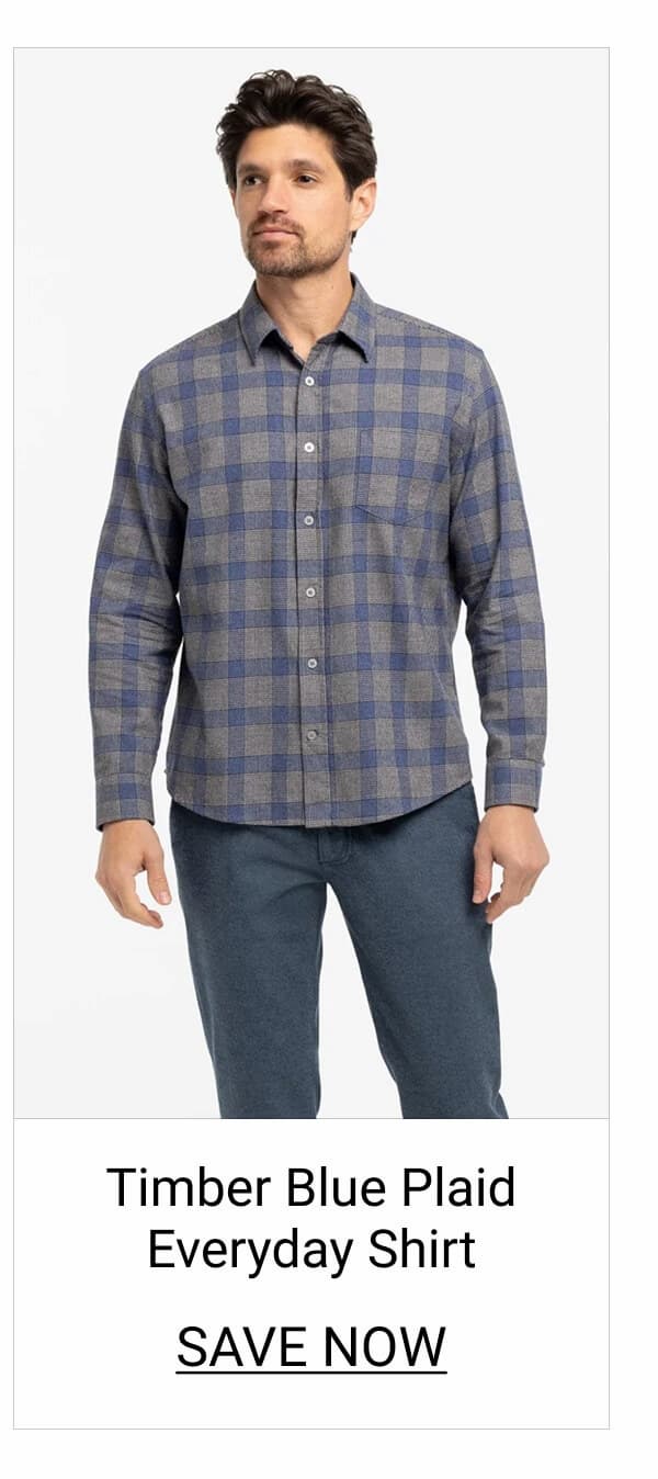 Timber Blue Plaid Everyday Shirt