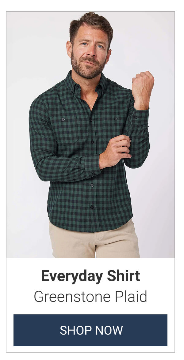 Greenstone Plaid Everyday Shirt