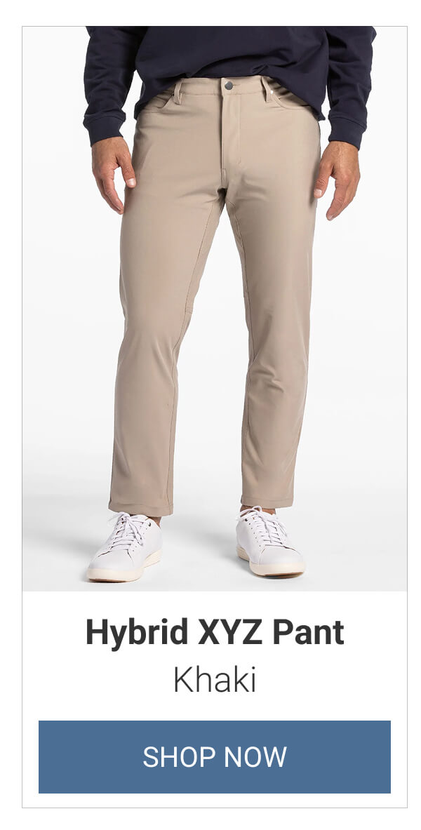 Khaki Hybrid XYZ Pant