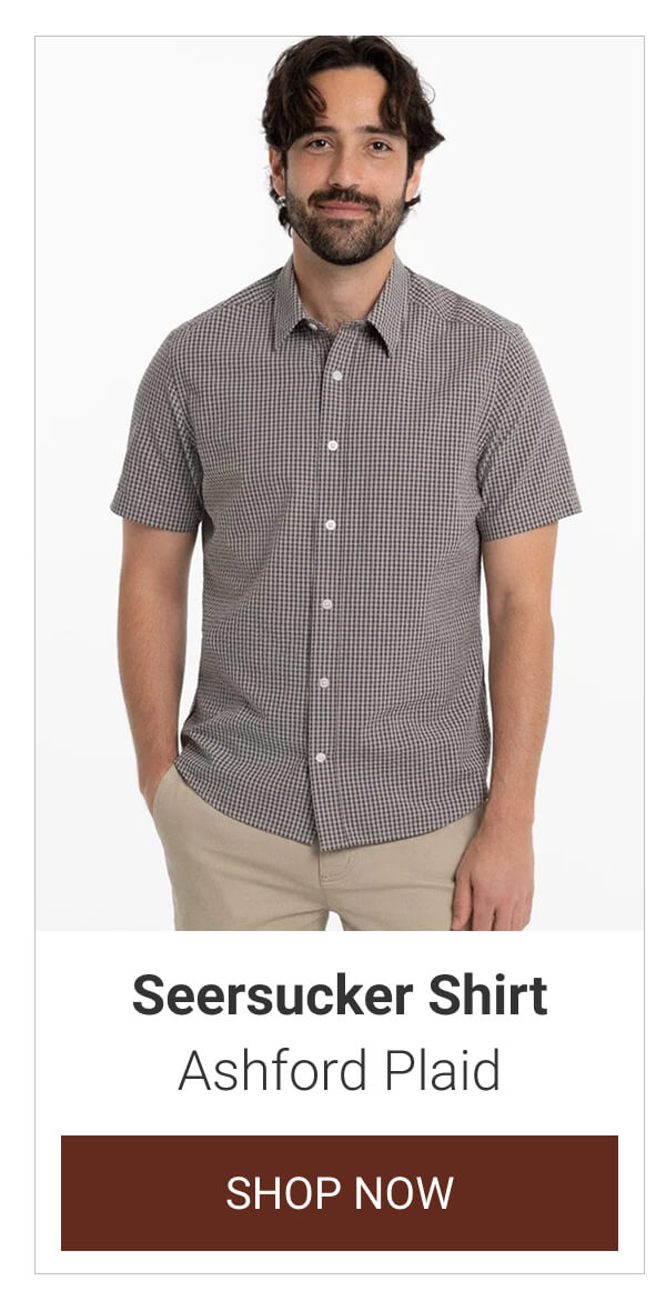 Ashford Plaid Seersucker Shirt