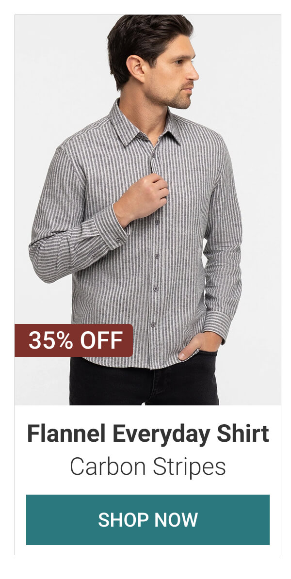 Carbon Stripes Flannel Everyday Shirt