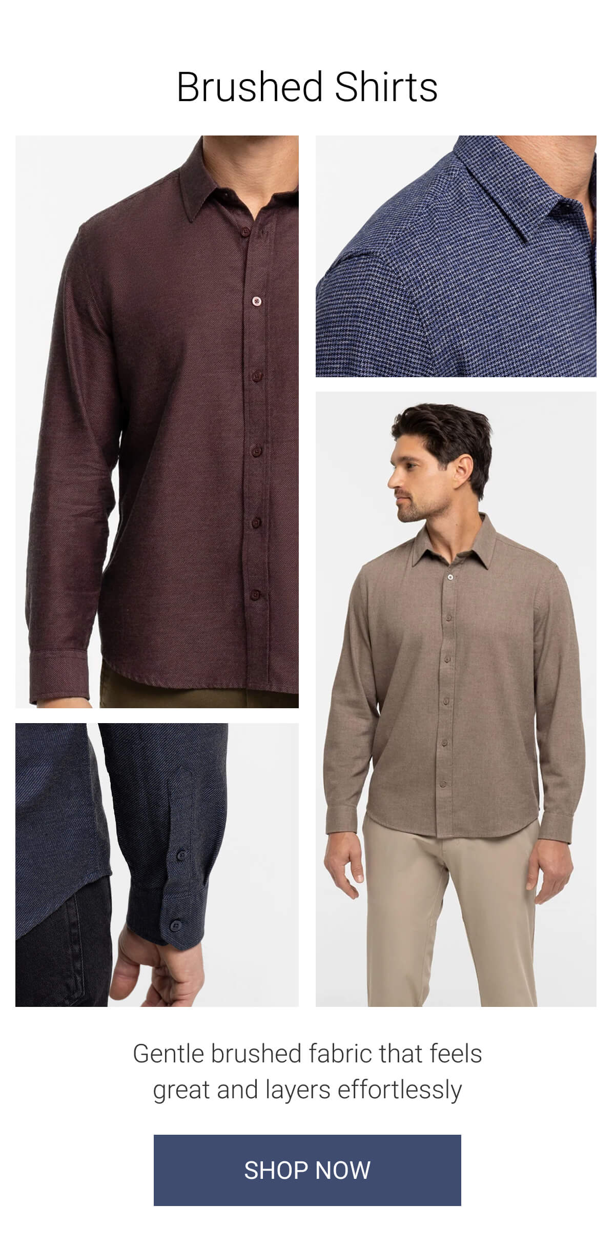 Brushed Shirts