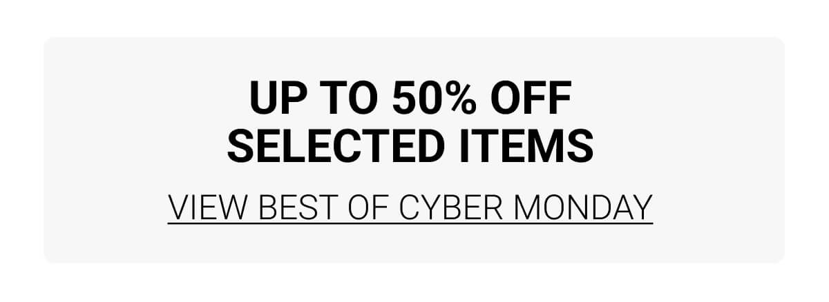 Best of Cyber Monday