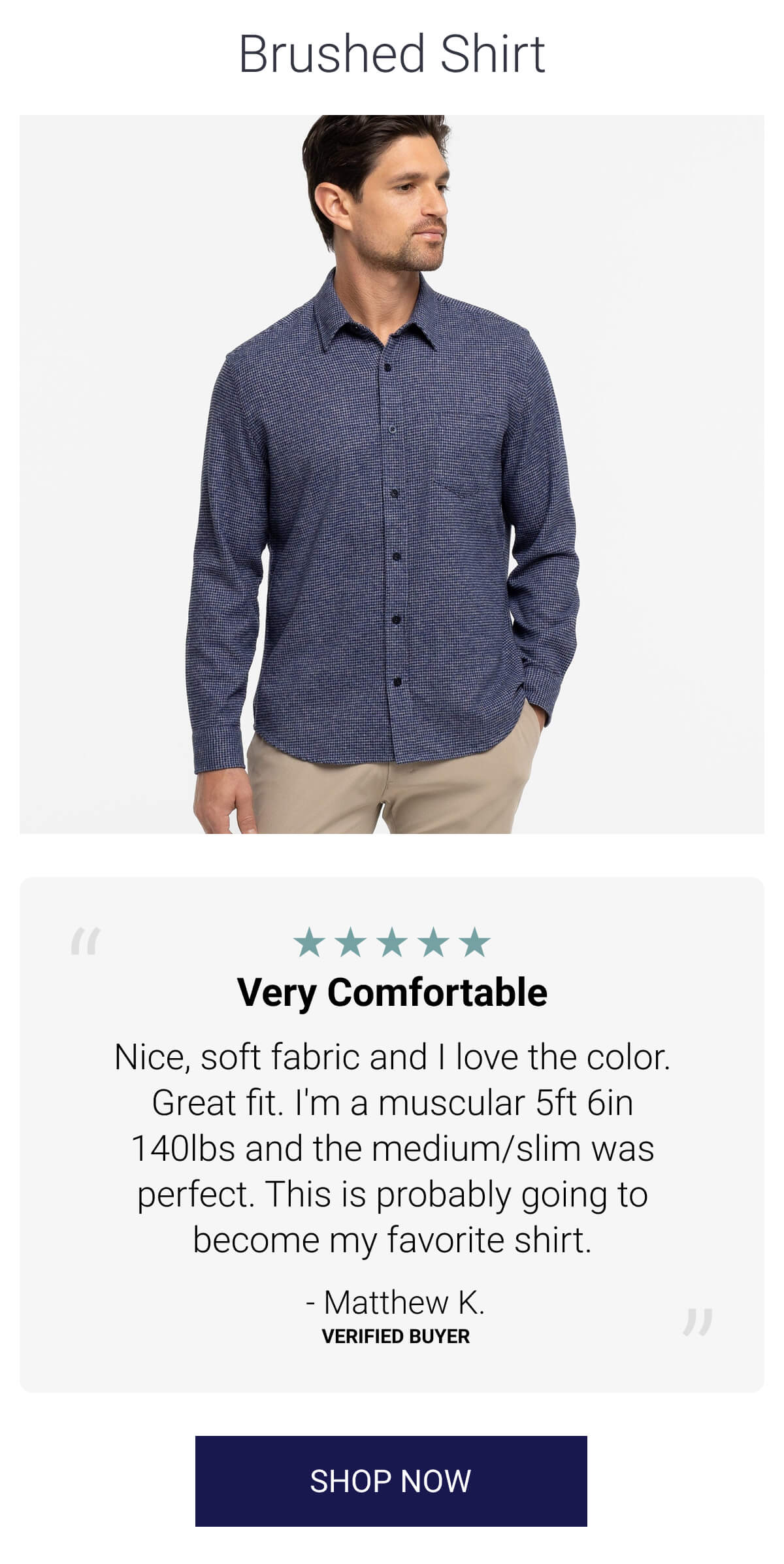 Brushed Shirt