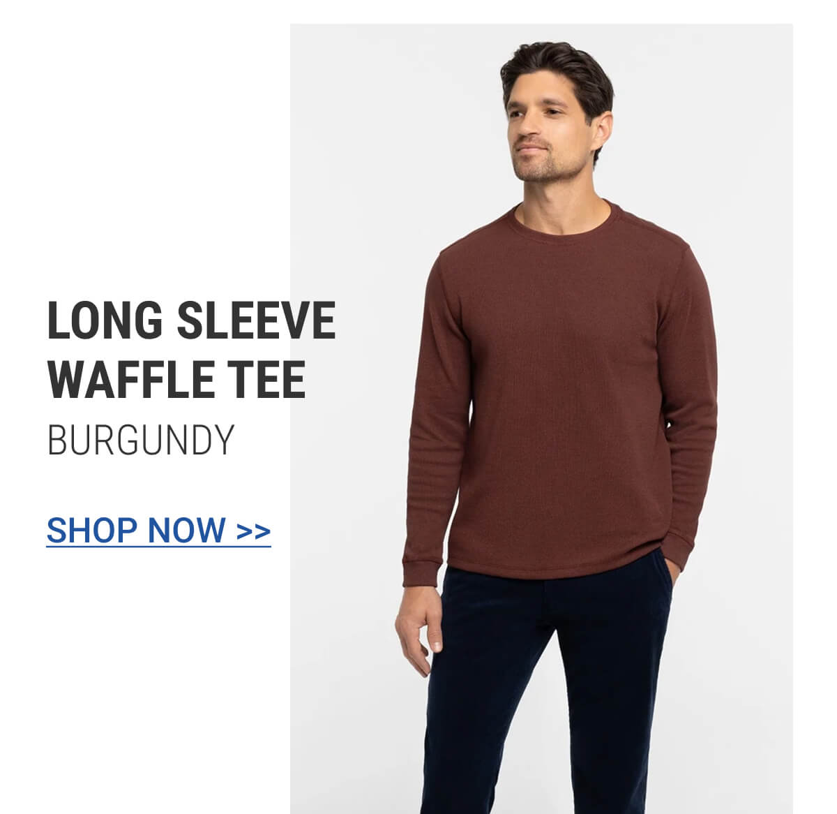 Long Sleeve Waffle Tee