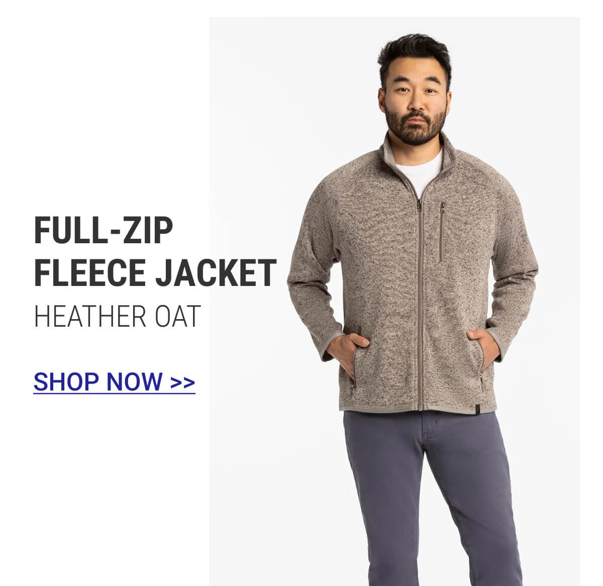 Full-Zip Fleece Jacket
