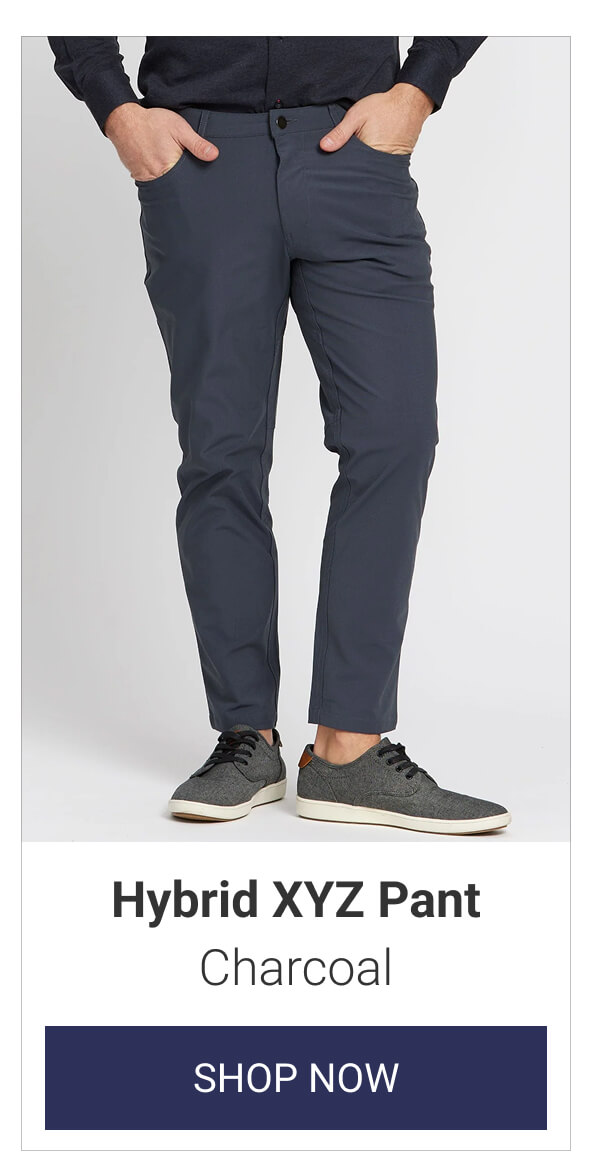 Charcoal Hybrid XYZ Pant
