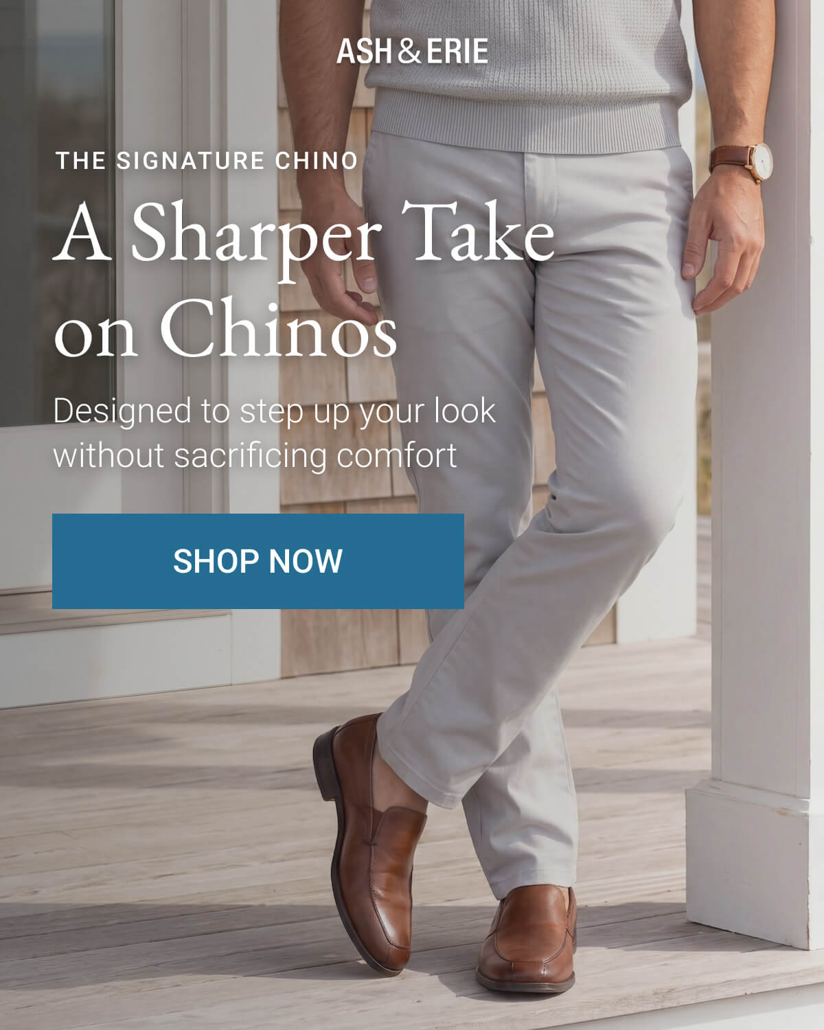A Sharper Take on Chinos