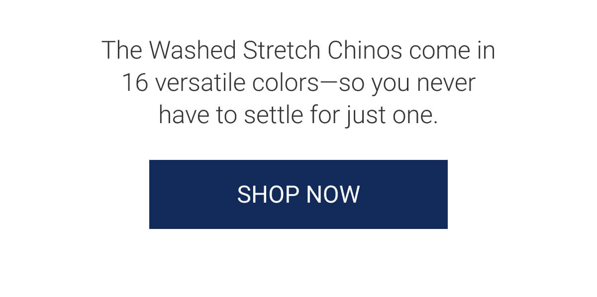 Shop Washed Stretch Chinos