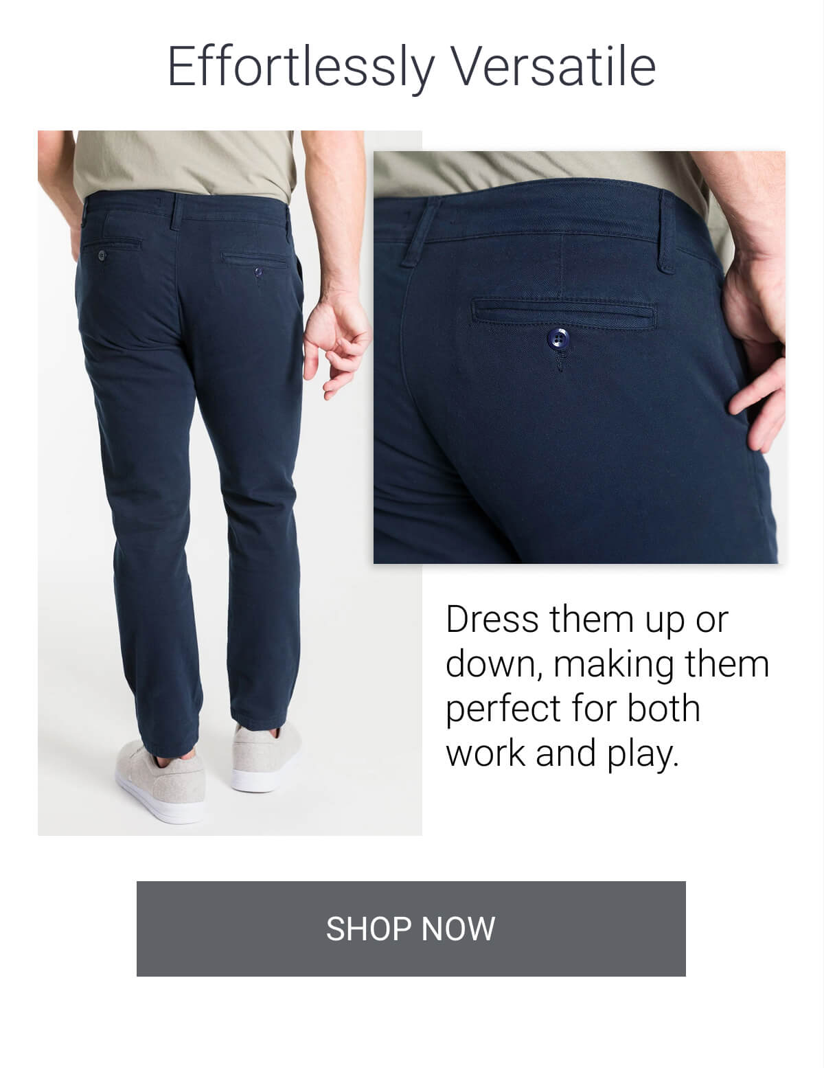 Effortlessly Versatile