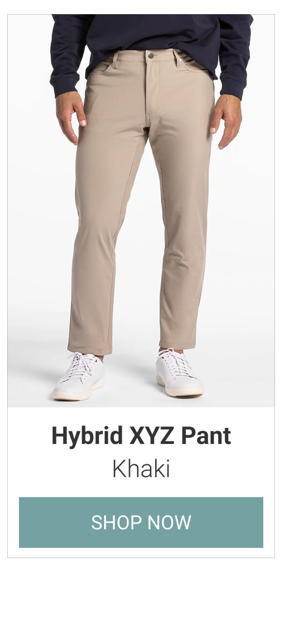 Khaki Hybrid XYZ Pant