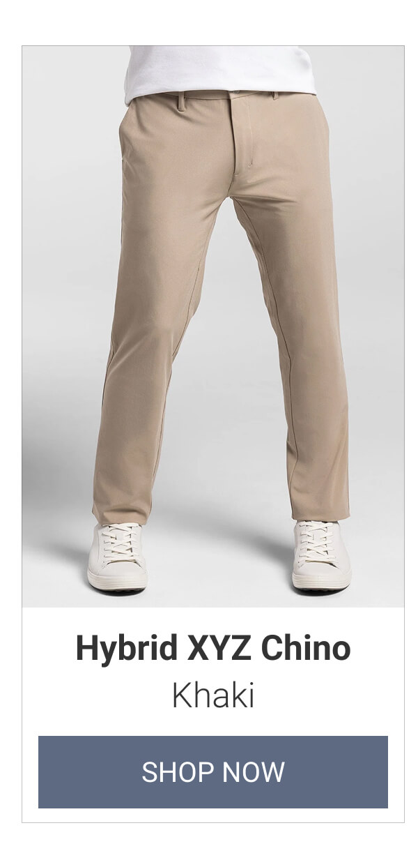 Khaki Hybrid XYZ Chino