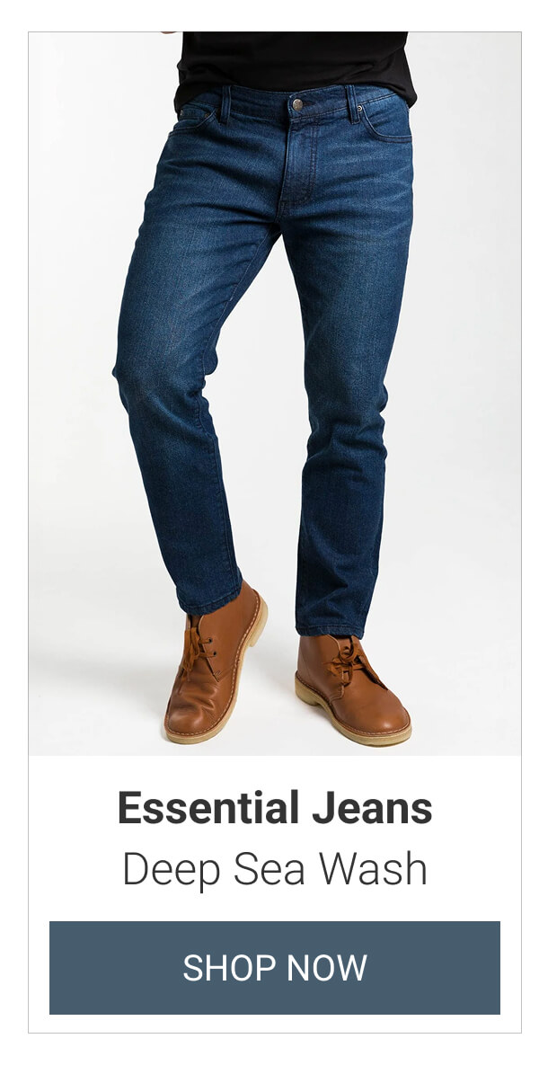 Deep Sea Wash Essential Jeans