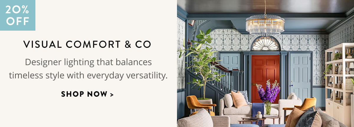 Designer lighting that balances timeless style with everyday versatility. Shop Visual Comfort & Co.