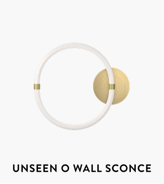 Unseen O wall scone