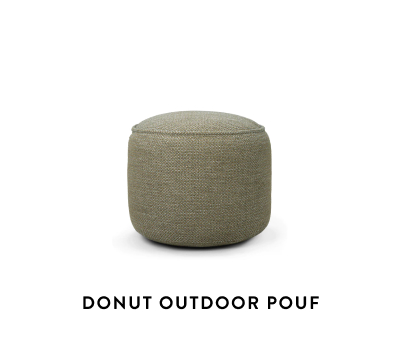 Donut Outdoor Pouf