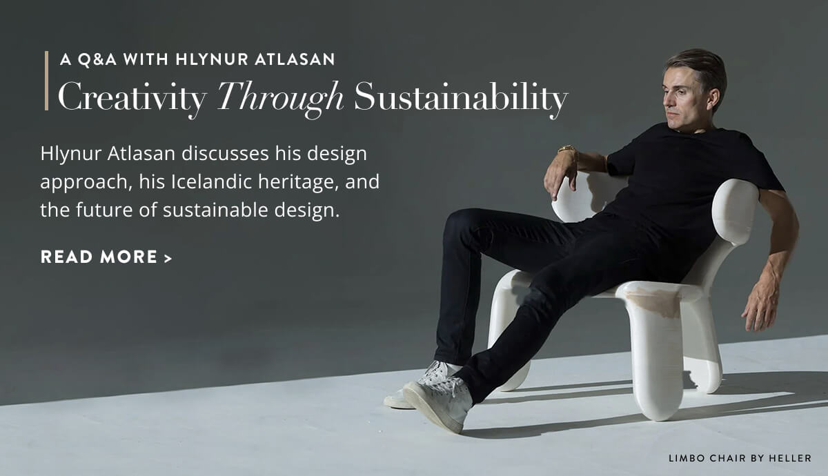 Creativity Through Sustainability Q&A with Hlynur Atlason