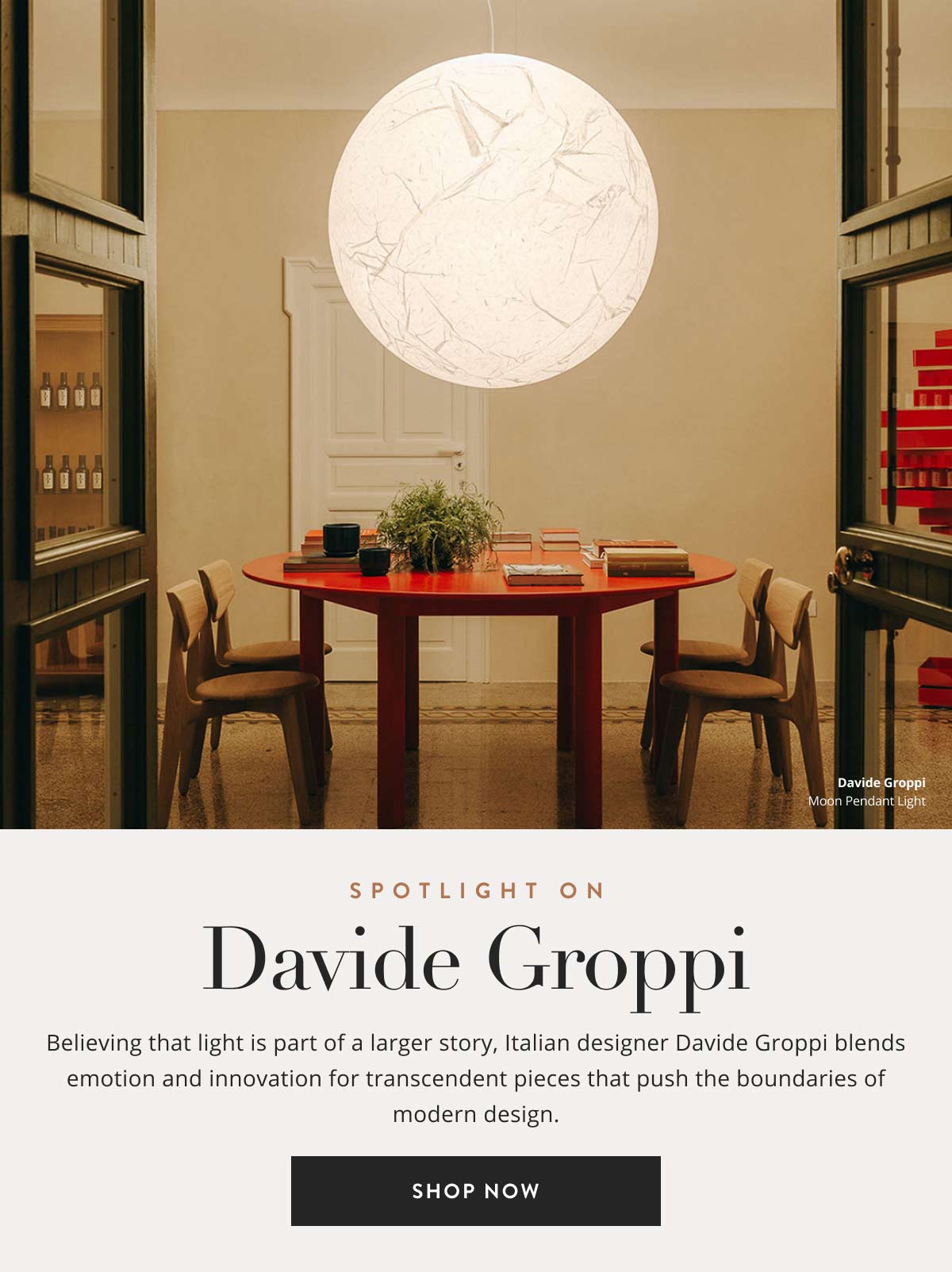 Spotlight on: Davide Groppi