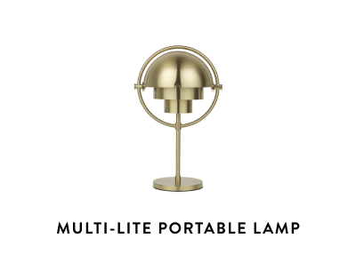 Multi-Lite Portable Table Lamp