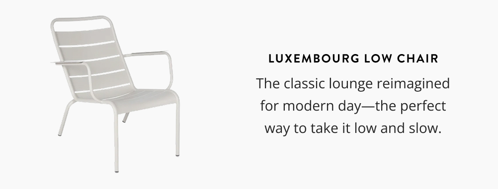Luxembourg Low Chair