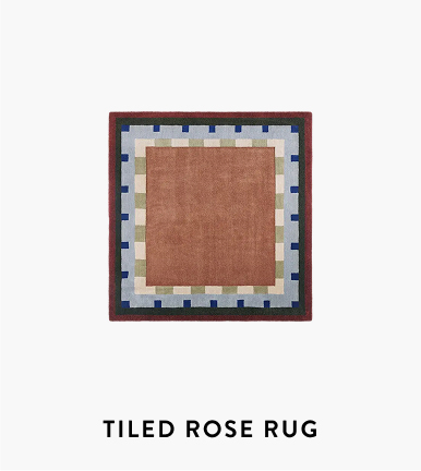 Tiled Rose Rug 