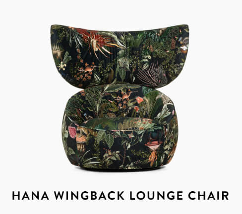 Hana Wingback Lounge Chair