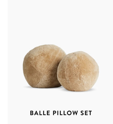 Balle Pillow Set