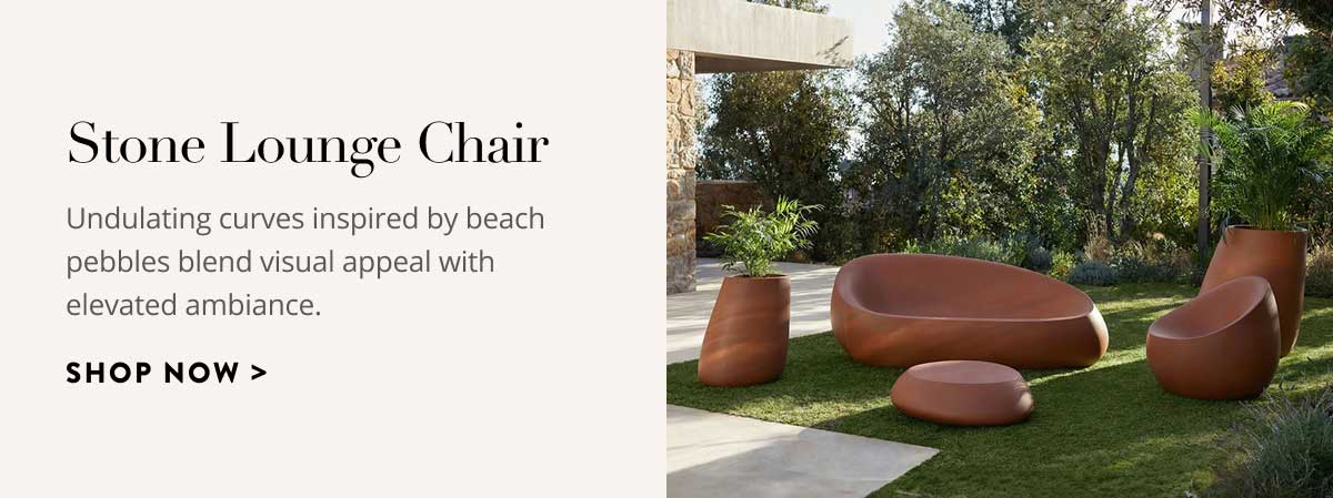 Stone Lounge Chair 