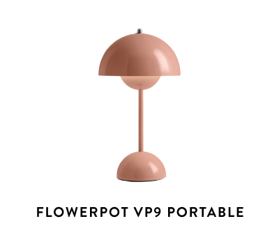 Flowerpot VP9 Portable Lamp