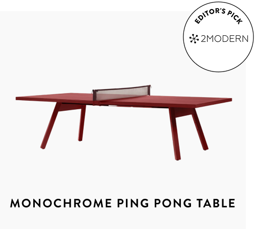 Monochrome Ping Pong Table
