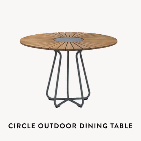 Circle Outdoor Dining Table