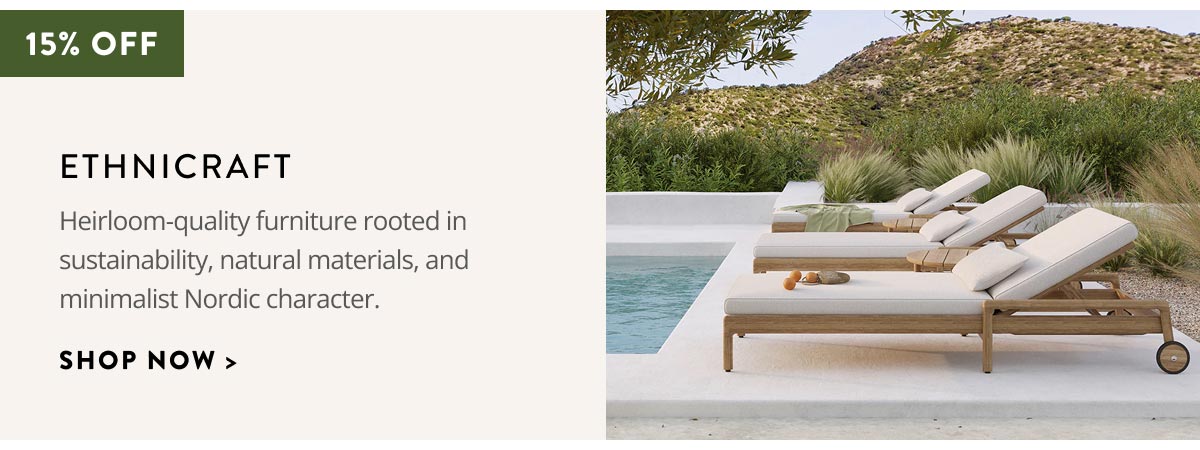 Ethnicraft. Heirloom-quality furniture rooted in sustainability, natural materials, and minimalist nordic character. Shop now.