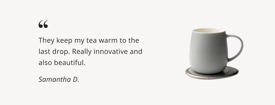 Ui Self-Heating Mug Set