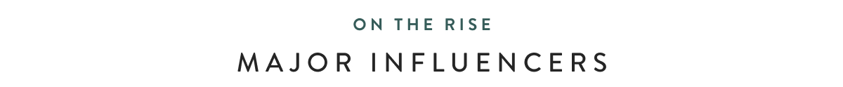 Major Influences On The Rise