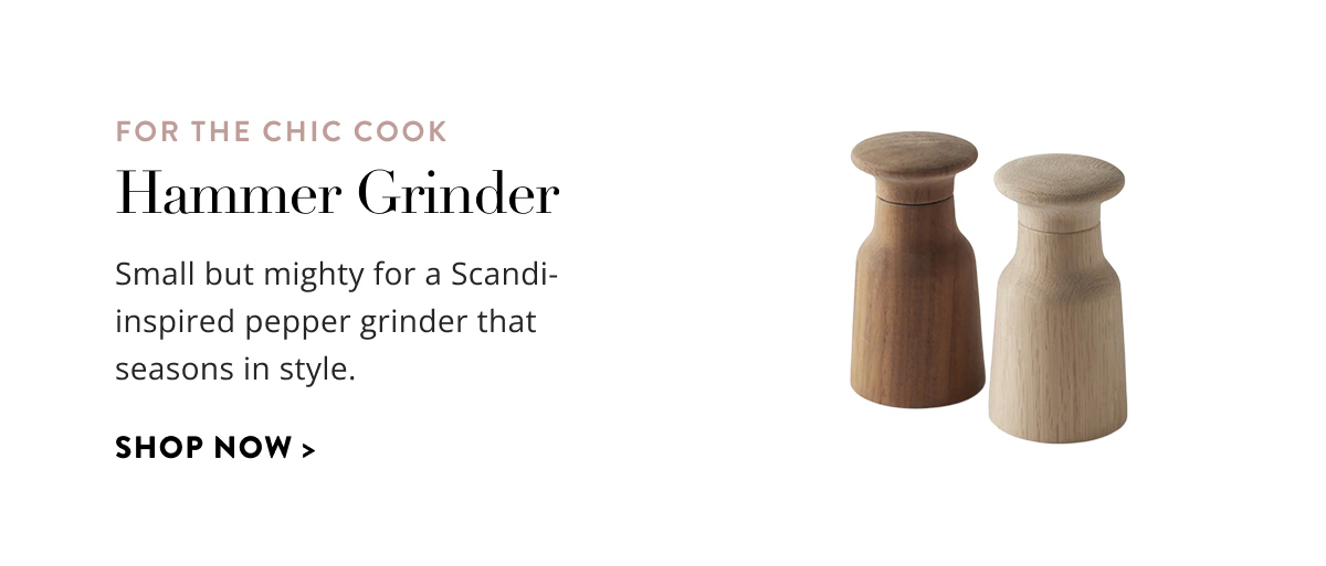 For the Chic Cook - Hammer Grinder
