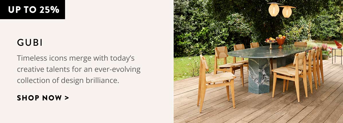 Up to 25% off Gubi 