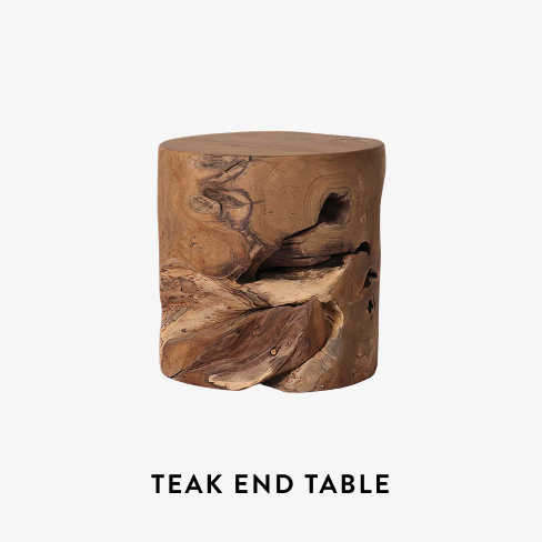 Teak End Table