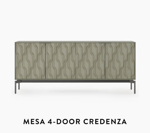 Mesa 4-Door Credenza