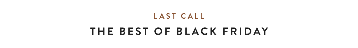 Last Call - The Best of Black Friday