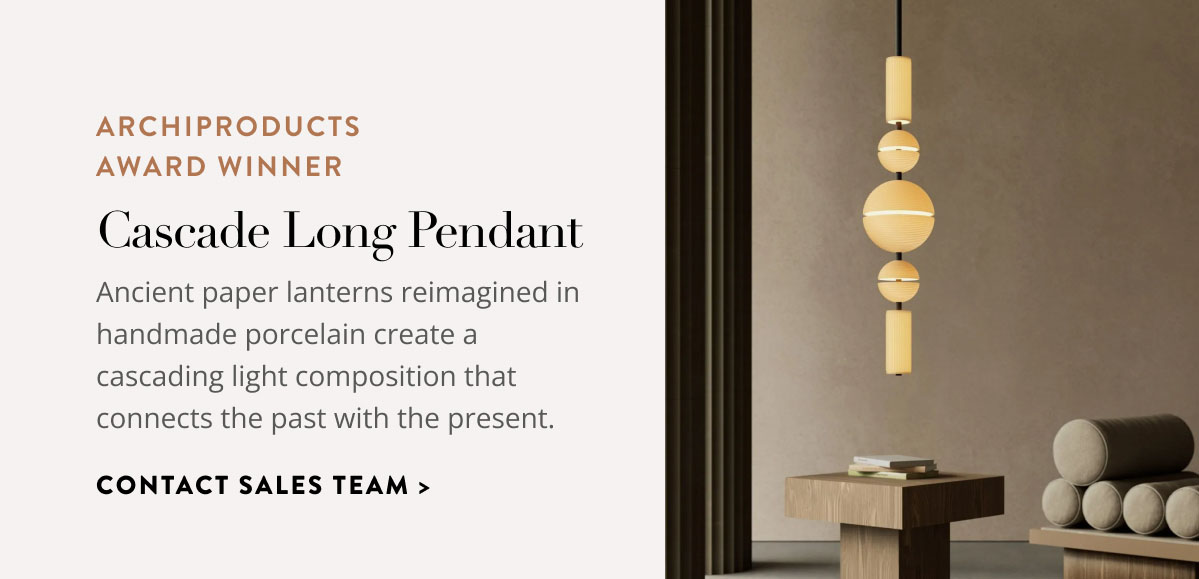 Archiproducts Award Winner - Cascade Long Pendant