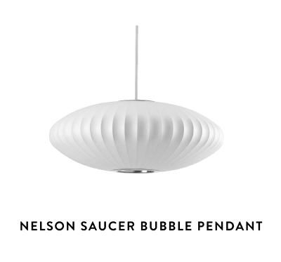 Nelson Saucer Bubble Pendant Light