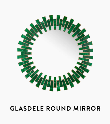 Glasdele Round Mirror